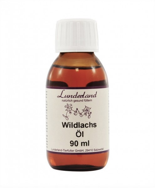 Lunderland Wild Salmon Oil cold-pressed, 90 ml