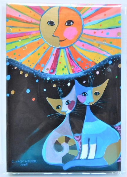 Rosina Wachtmeister Fridge Magnet Happiness is Shared