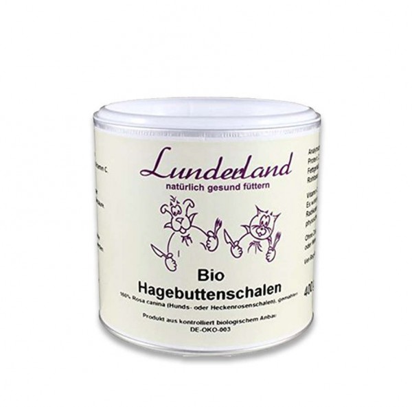 Lunderland Organic Rosehip Shell Powder, 150 g