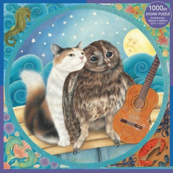 Puzzle The Owl an the Pussycat