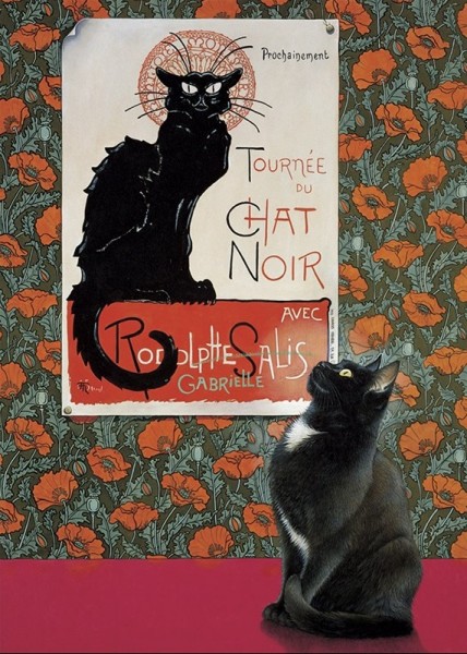 Blank Card Gabrielle and the Nouveau poster