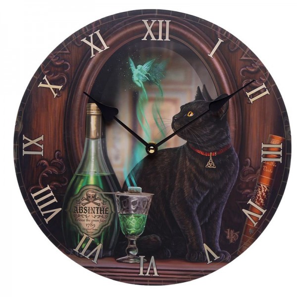 Picture Clock Absinth
